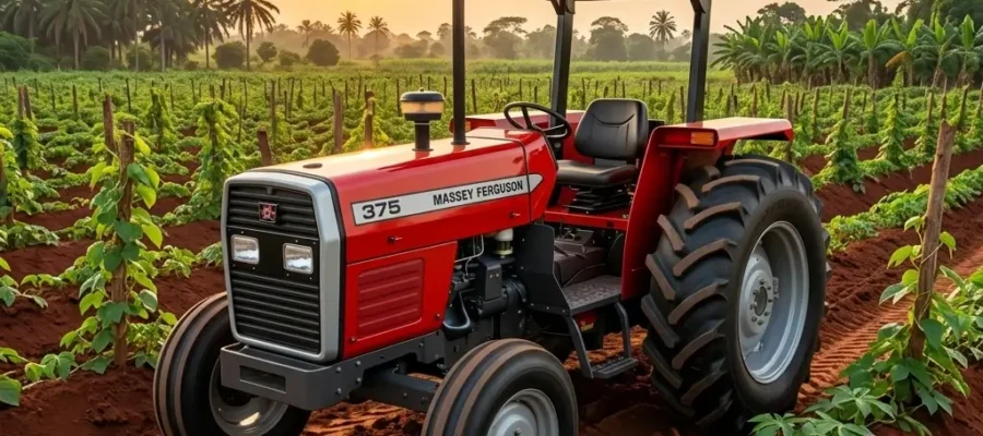 How a farm tractor increases crop yield